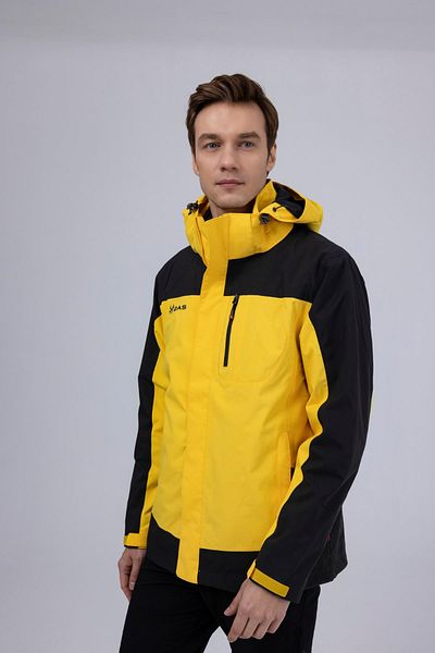 2AS Elbruz Men's 3 in 1 Jacket Coat Yellow/Black