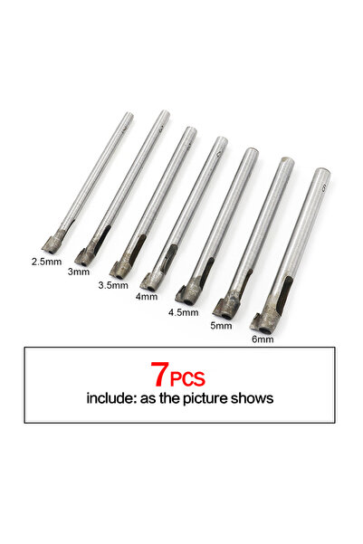 Choice 7pcs DIY Leather Belt Punch Tool Round Hole with Tail Sharp Hole Knife Puncher Hollow Hole Punch Cut