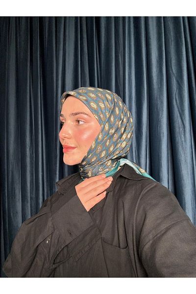 Modakaşmir Wheat Pattern Cotton Scarf