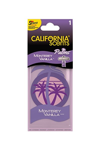 California Scents Palms Monterey Vanilla Tatl? Vanilya Parfümlü Asma Koku