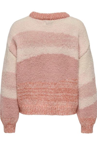 ONLY Onljenny Life Ls O-Neck Knt Powder 15327620