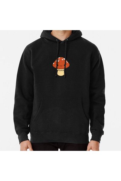 Hvit Stein Суитшърт с щампа Kawaii Red Toadstool