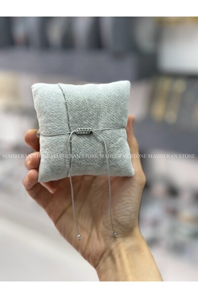 MAHBERAN STONE Naturel Kesim Çilek Kuvars ve Pembe Kuvars Doğal Taş Bileklik