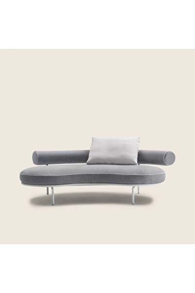 SCY Tandalo Metal Ayaklı Sırtlıklı Fasülye Model Rulo Silindir Detaylı Lobi B...