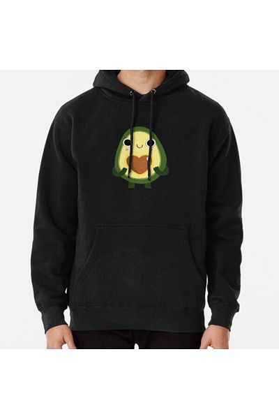 Hvit Stein Суитшърт с принт Luvocado