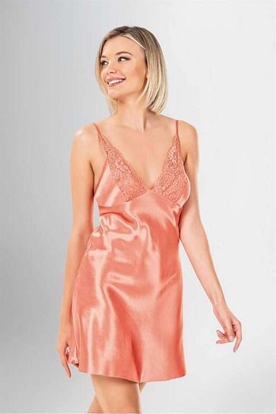 Loriva Beruflic 2-Piece Dressing Gown Set Salmon