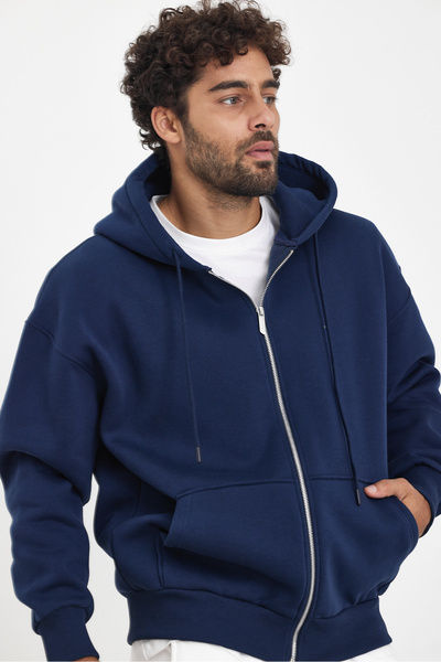 Weyeze Three Thread Raster Zip Sweat Af-K88505Lns