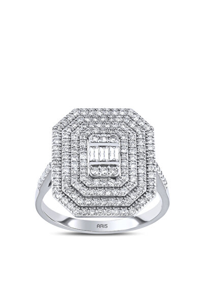 Ariş Pırlanta Fantezi Baget Yüzük