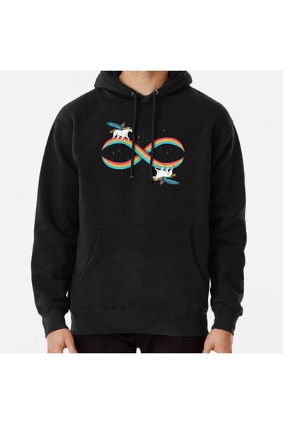 Hvit Stein Infinite Magic! Printed Sweatshirt