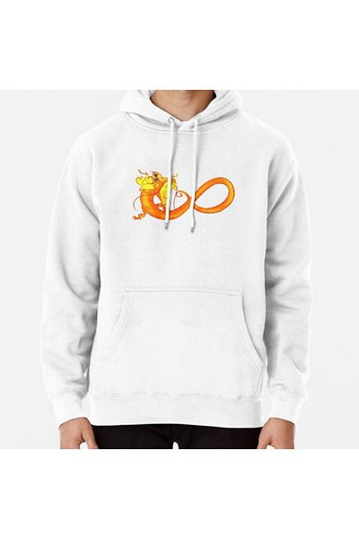 Hvit Stein Φούτερ Sun Wukong, Dragon Rider με στάμπα
