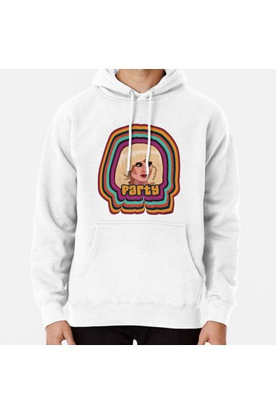 Hvit Stein Katya Zamolodchikova - Φούτερ με στάμπα για πάρτι
