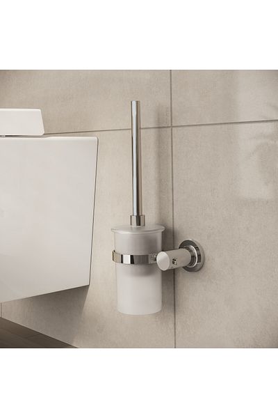 VitrA Ilia A44201 - Chrome Toilet Brush Holder