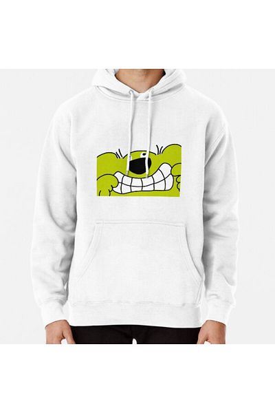 Hvit Stein Φούτερ με στάμπα Roobarb