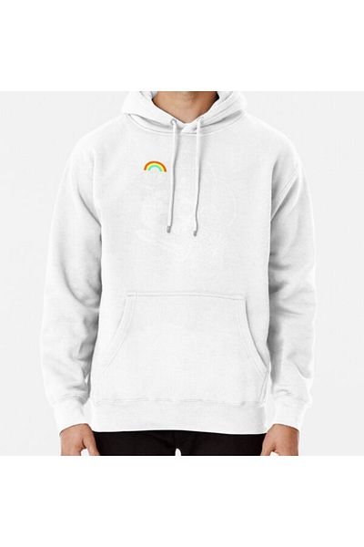 Hvit Stein Cat and Stuff Printed Sweatshirt