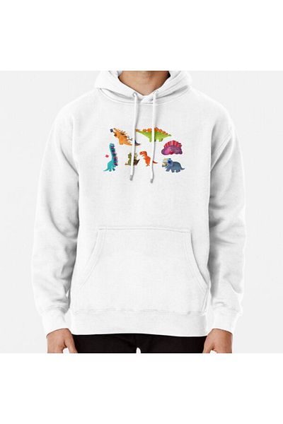 Hvit Stein Βιβλίο Dinosaur printed φούτερ
