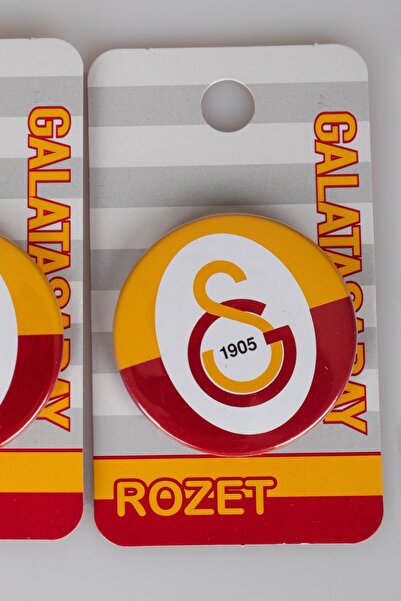 Galatasaray "dekomus Cep Defteri Hediyeli" Lisanslı 2'li Rozet
