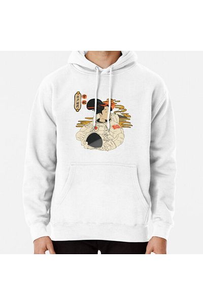 Hvit Stein η μεγάλη εποχή του Edo Printed Sweatshirt