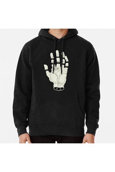 Hvit Stein Суитшърт с щампа THE HAND OF DESTINY / LA MANO DEL DESTINO