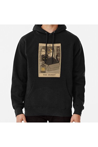 Hvit Stein سويت شيرت بطبعة هيرميت