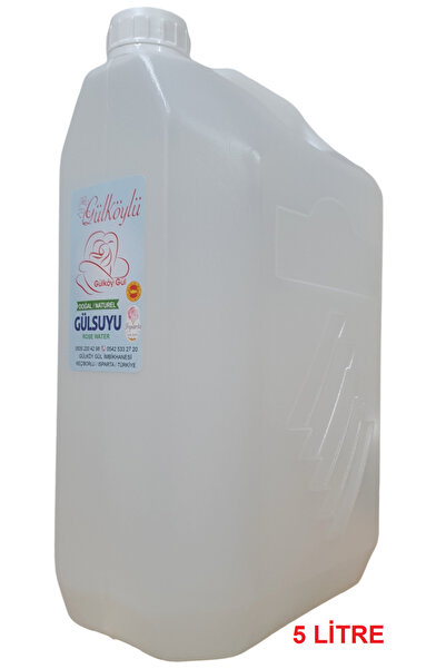 GÜLKÖYLÜ / Isparta Gül Suyu 5 Litre (2025 MAHSULÜ)