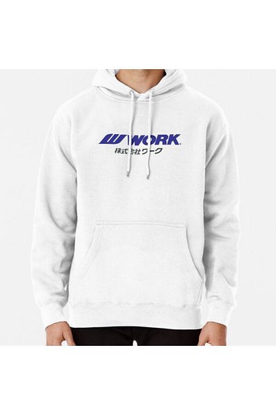 Hvit Stein Work Wheels - Jdm Printed Sweatshirt