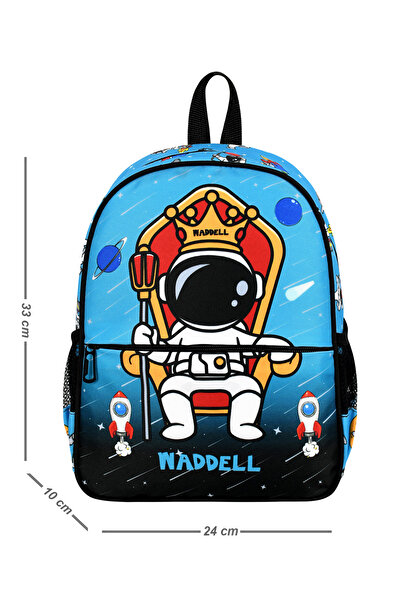 Waddell Royal Glow Waddell Desenli Astronot Lisanslı Anaokulu Kreş Okul Önces...
