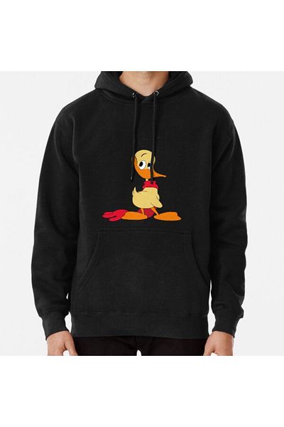 Hvit Stein Φούτερ με στάμπα Alfred J. Quack