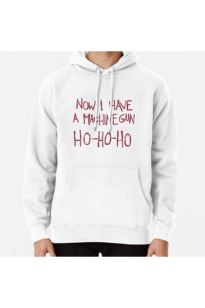 Hvit Stein Ho Ho Ho... Φούτερ με στάμπα