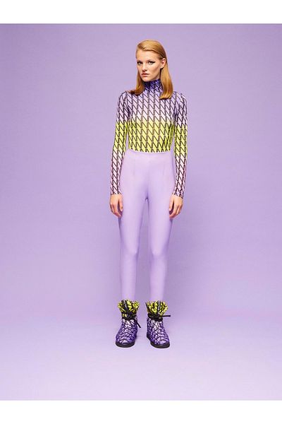 Nocturne Faux Leather Leggings Trousers