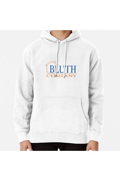 Hvit Stein Bluth Company - Φούτερ με στάμπα Arrested Development