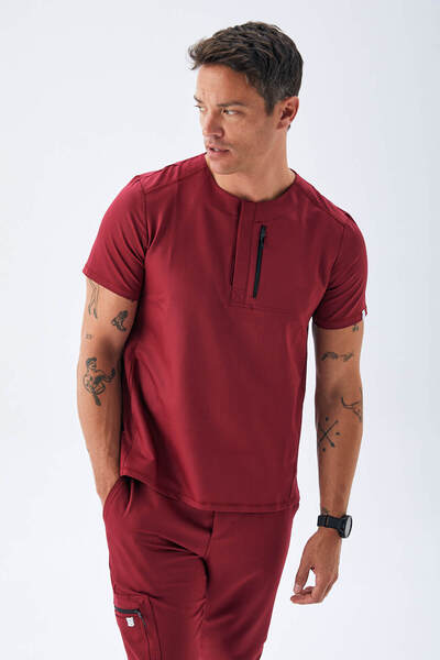 ARYA MEDİKAL Arya Medikal Marin Premium Seri Likralı Hemşire Ve Doktor Formas...