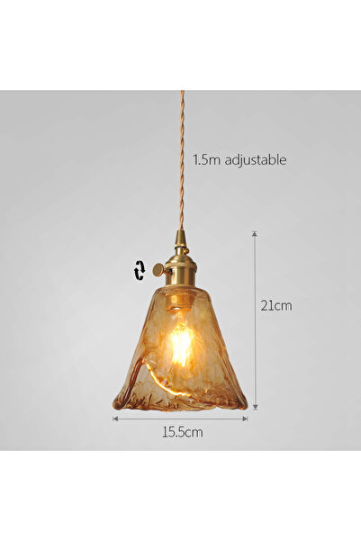 Choice Blue Glass Pendant Light Dining Room Nordic Copper Pendant Lamp brass Creative minimalist E27 Edison