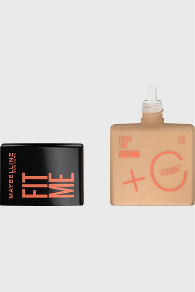 Maybelline New York , Fit Me Fresh Tint Foundation SPF 50 with Brightening Vitamin C, 05