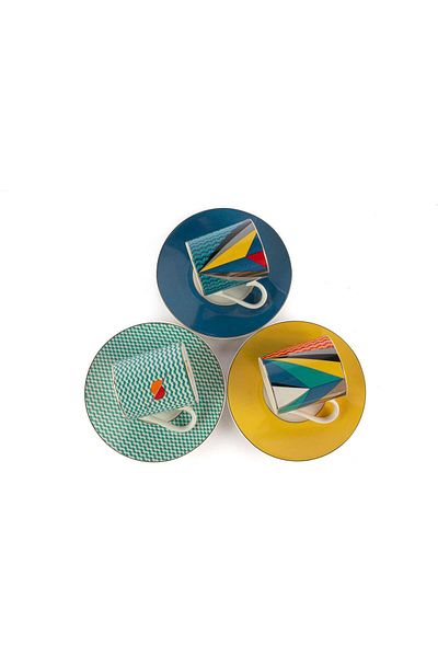 Mikasa Moor Billow Set of 6 90Cc Coffee Cups