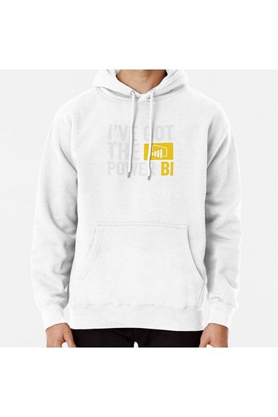 Hvit Stein Έχω το φούτερ με στάμπα power BI
