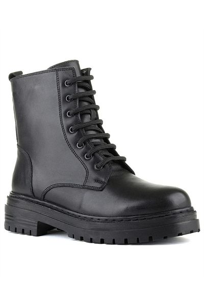 M.P. M.P. 242-4584 Zn Women's Black Leather Boots