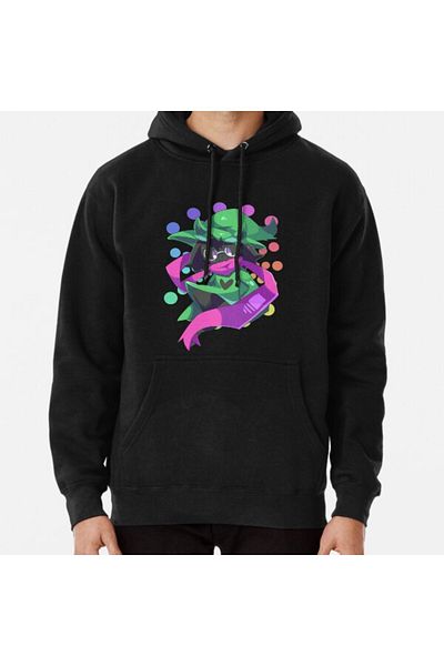 Hvit Stein Φούτερ Deltarune - Ralsei Printed