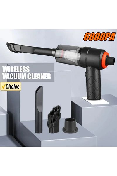 Choice 6000Pa Car Wireless Vacuum Cleaner Portable Strong Suction Home Cleaning Equipment Handheld Dust ...