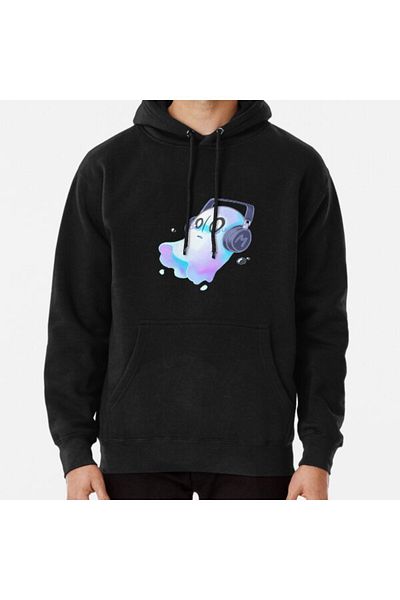 Hvit Stein Суитшърт с щампа Napstablook