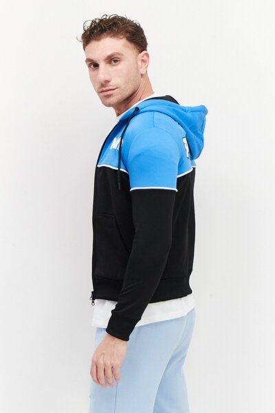 Marvel x Difuzed Men Brand Logo Long Sleeve Full Zip Sweatshirts, Multicolor