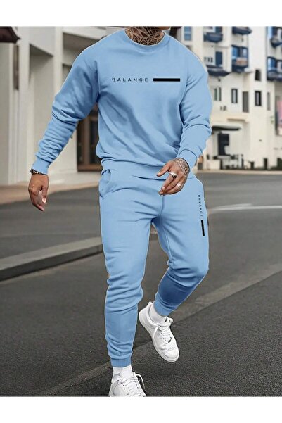 ORLONTEX Σετ αθλητικής φόρμας Baby Boy Blue Balance ριγέ Oversize