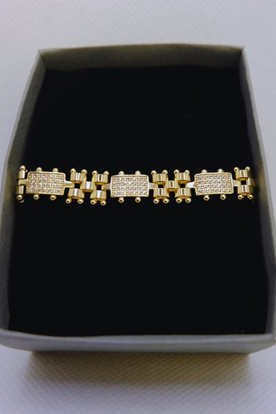 ayışığı Xuping Gold Stone Bracelet