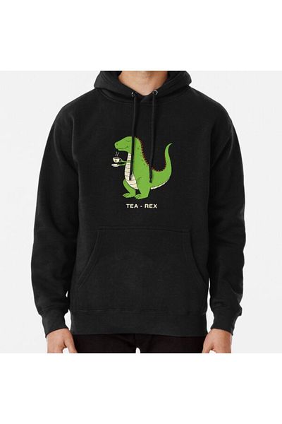 Hvit Stein Суитшърт с щампа Tea Rex