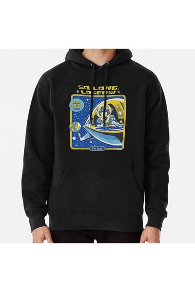 Hvit Stein Φούτερ με στάμπα So Long, Losers