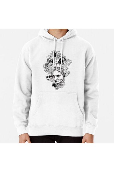 Hvit Stein Old Witch Printed Sweatshirt