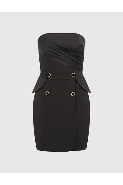 İLVİ Sabrina Women's Black Dress