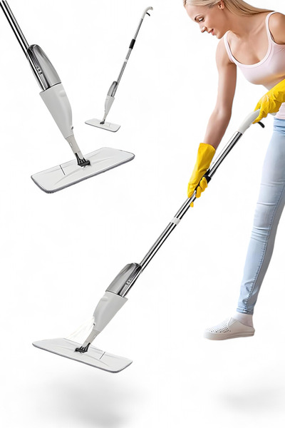 Elefan 360 Derece Dönen Su Püskürtmeli Sprey Mop