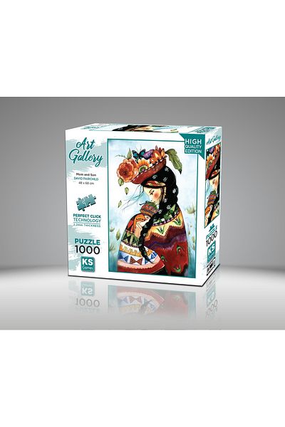 Ks Games Puzzle 1000 Mom And Son