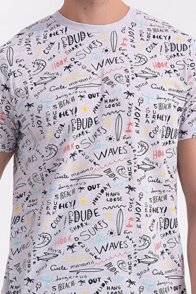 ROLY POLY 2738 Model Gray Father-Son Pajama Set