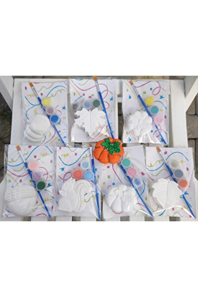 7nisan Sonbahar Tema / Taş Boyama Seti, kendin Yap,dıy,doğum Günü Hediyesi, 1...